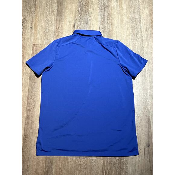 RLX‎ Ralph Lauren Mens Golf Shirt L Cobalt Blue Casual EUC - Picture 5 of 5